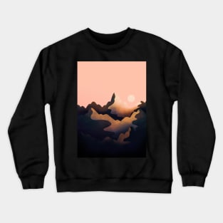 A morning mountain Crewneck Sweatshirt